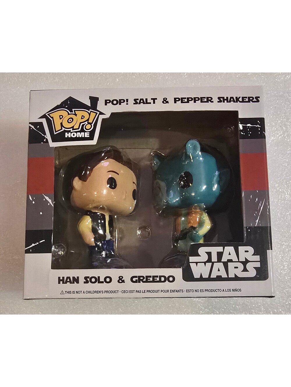 Star Wars Funko Pop Salt & Pepper Shakers Han Solo & Greedo